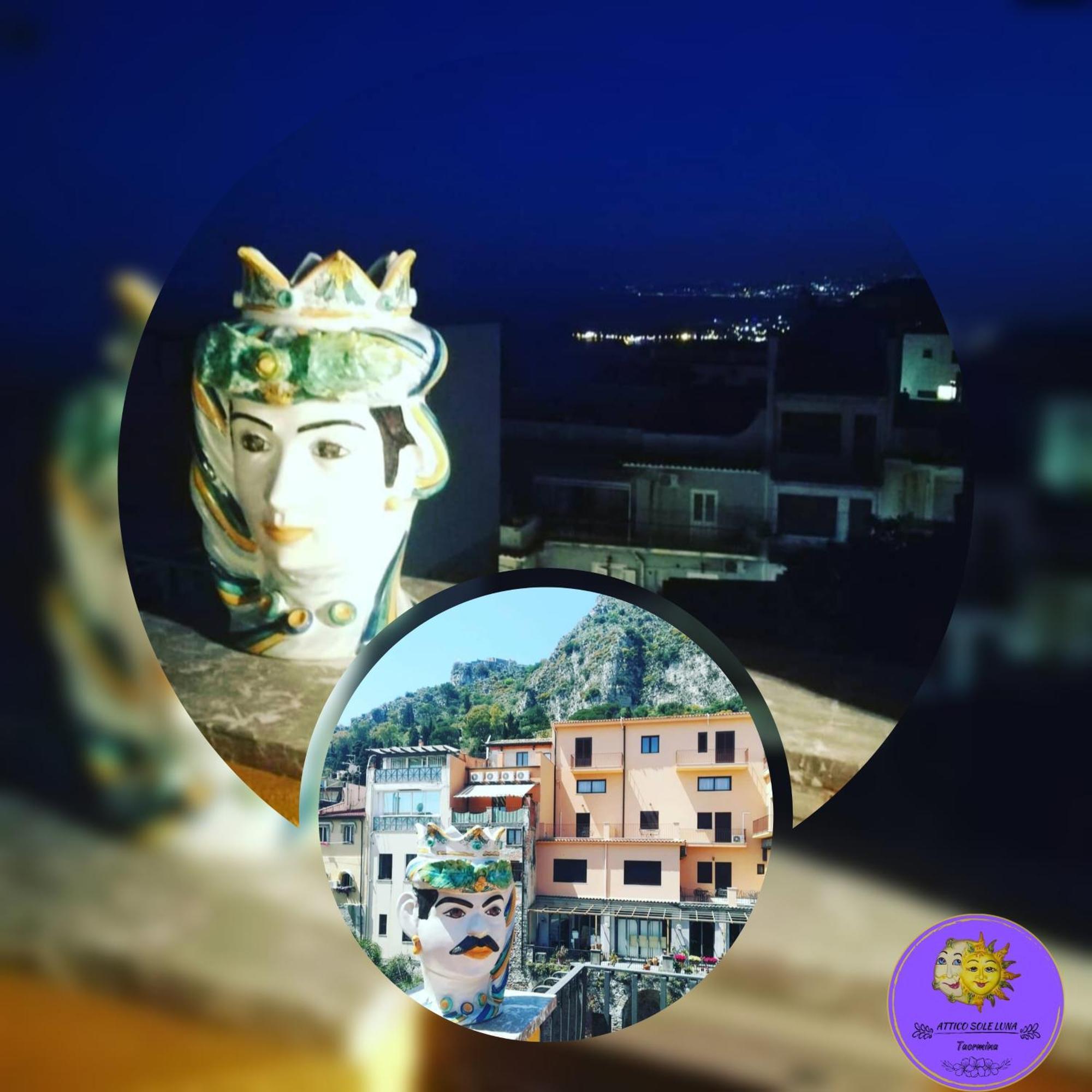 Attico Sole Luna Taormina Exteriér fotografie